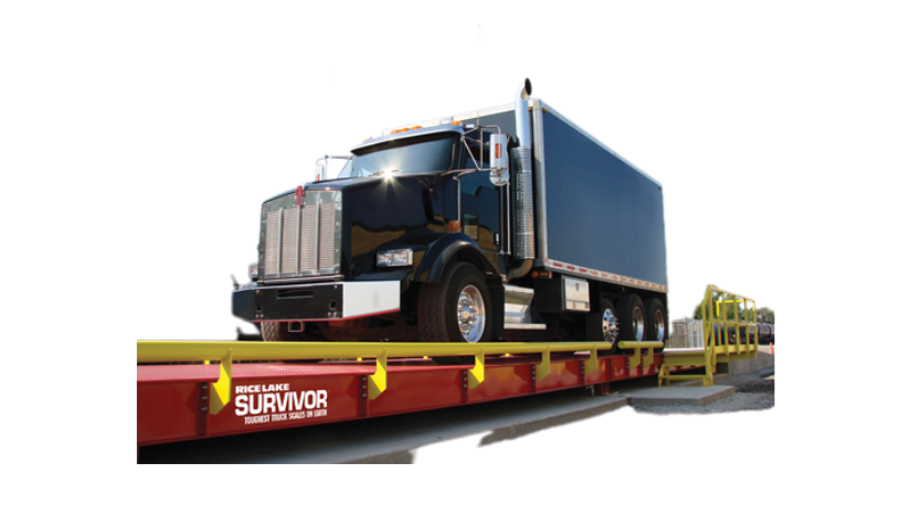 Báscula camionera con plataforma de acero SURVIVOR® OTR